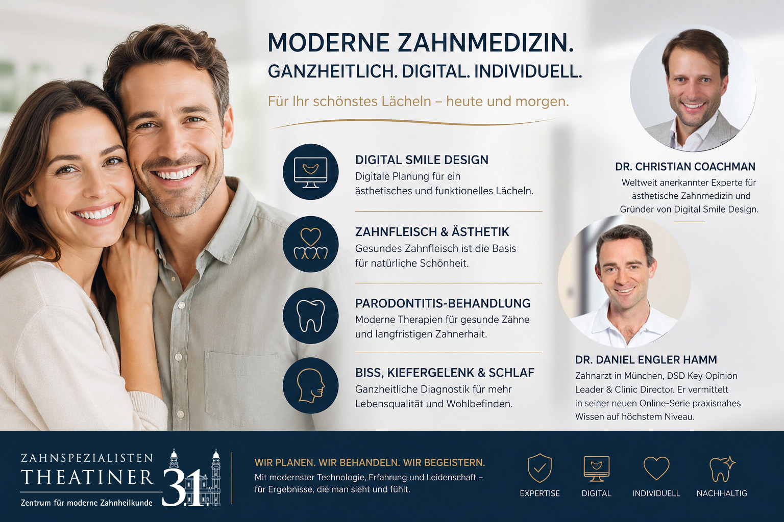 Zahnarzt in München Dr. Daniel Engler-Hamm, MSc -  Experte Christian Coachman