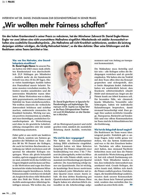 Zahnarzt München - Interview 2026